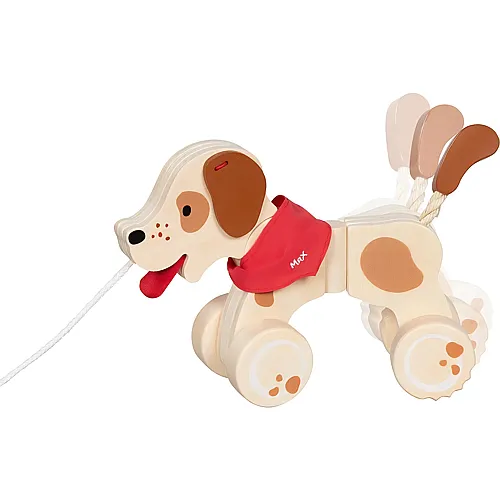 Goki Nachziehtier Hund Max