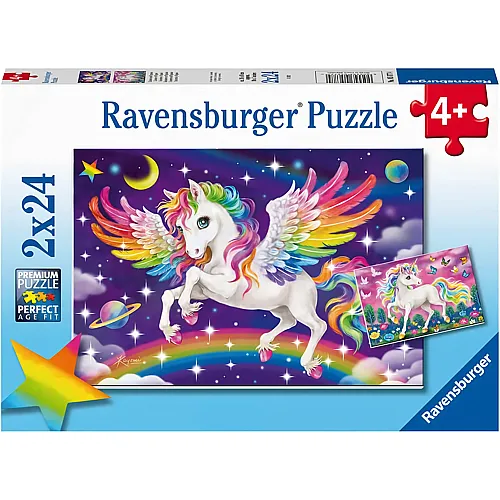Einhorn und Pegasus 24Teile