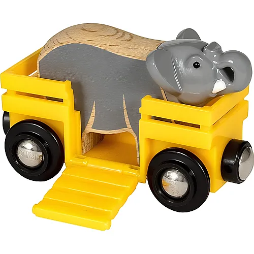 Brio Tierwaggon Elefant