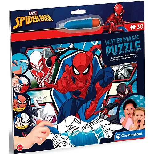 Clementoni Puzzle Spiderman Water Magic Spider-Man - 30 Teile