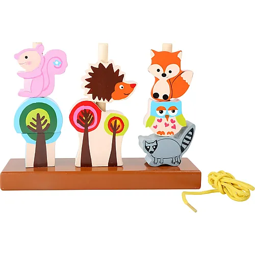small foot Steck- und F�delspiel Waldtiere