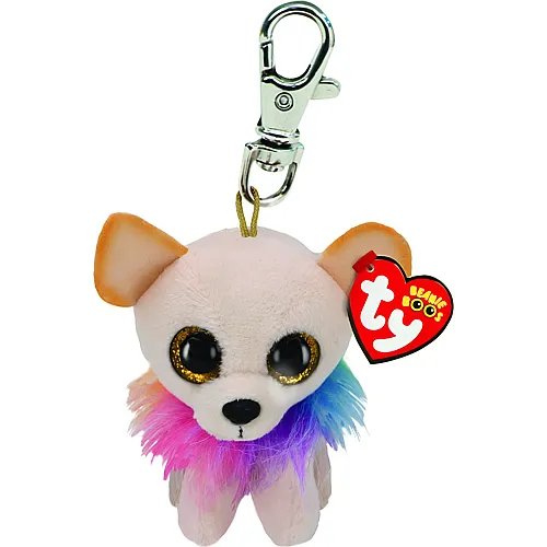 Ty Beanie Clips Schl�sselanh�nger Chewey der Chihuahua - 10 cm
