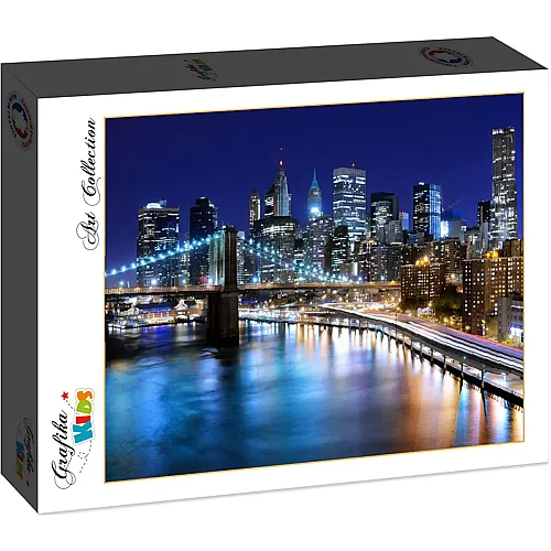 Grafika Puzzle Art Collection Grafika Kids New York by Night - 48 Teile