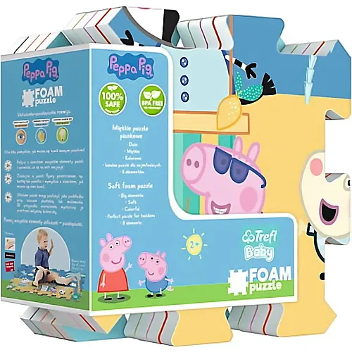 Trefl Peppa Pig - XL Schaumstoffpuzzle