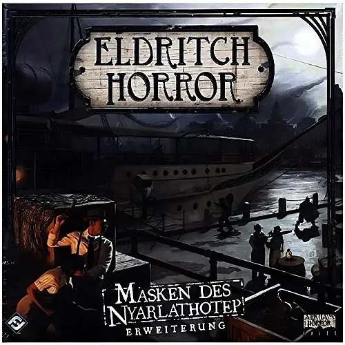Fantasy Flight Games Eldritch Horror Masken des Nyarlathotep Erweiterung - Deutsch