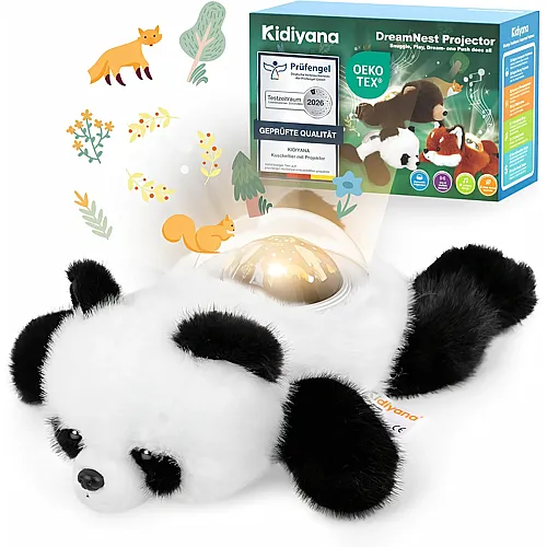 Kidiyana 3in1 Baby Einschlafhilfe Panda - 31 cm