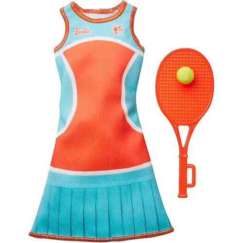 Barbie Fashions Dress und Tennisschl�ger