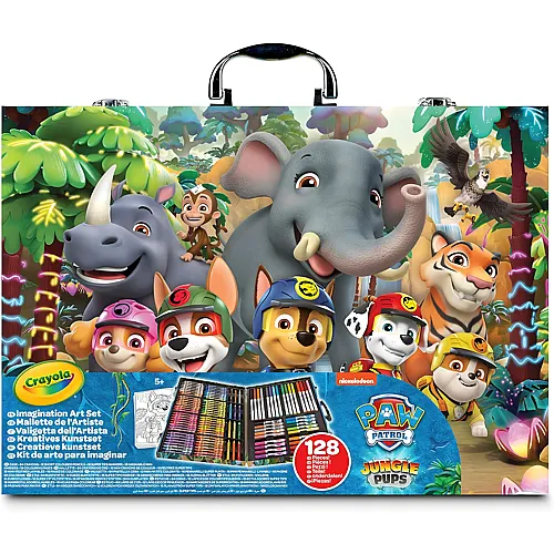 Malkoffer Paw PatrolJungle Pups 128Teile