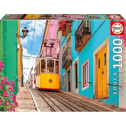 Farbenfrohes Lissabon 1000Teile