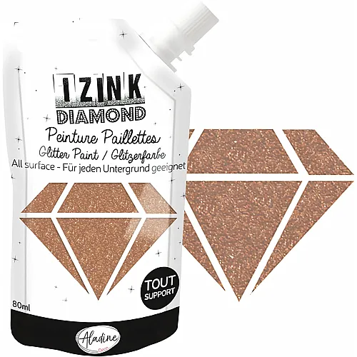 Aladine Izink Diamond Kupfer Gold - 80 ml