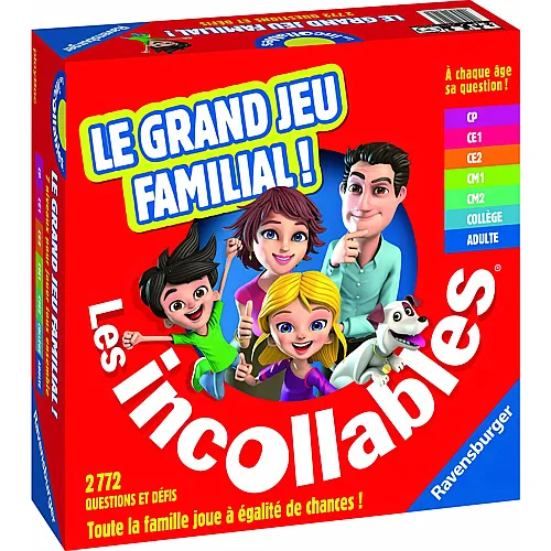 Ravensburger Spiele Jeu familial Incollables - Franz�sisch