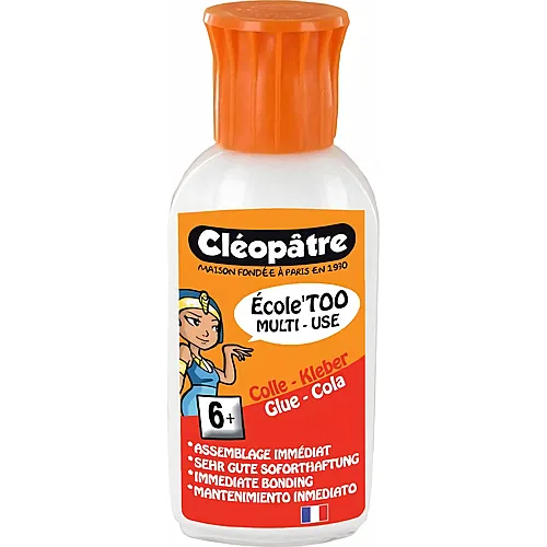 Cleopatre Ecole'too � Alleskleber Fur Schuler Mit Dosierspize 60g