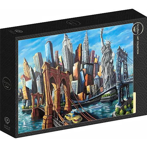Grafika Puzzle Stadt der Tr�ume - 1000 Teile