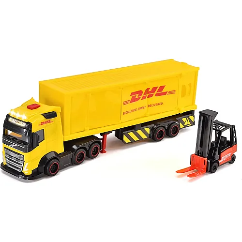 Dickie DHL Truck mit Licht & Sound