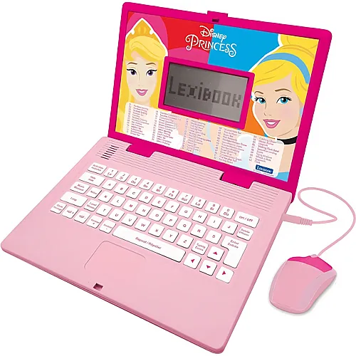 Lexibook Disney Princess Zweisprachiger p�dagogischer Laptop (DE/EN)