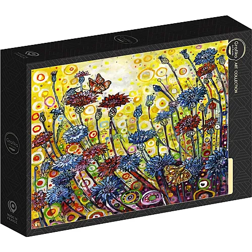 Grafika Puzzle Art Collection Cornflowers - 1000 Teile