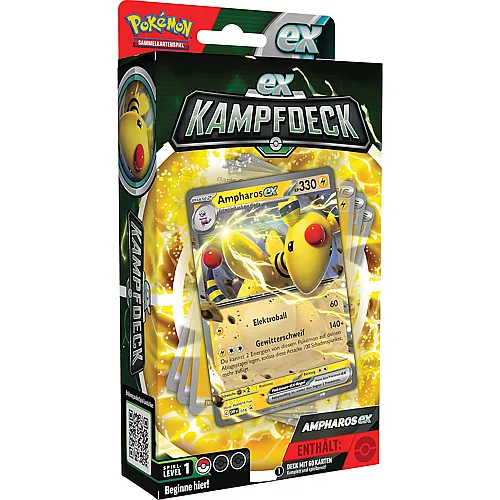 Pok�mon TCG Pok�mon Kampfdeck Ampharos-ex - Deutsch