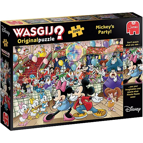 Jumbo Puzzle Original WASGIJ Disney - 1000 Teile