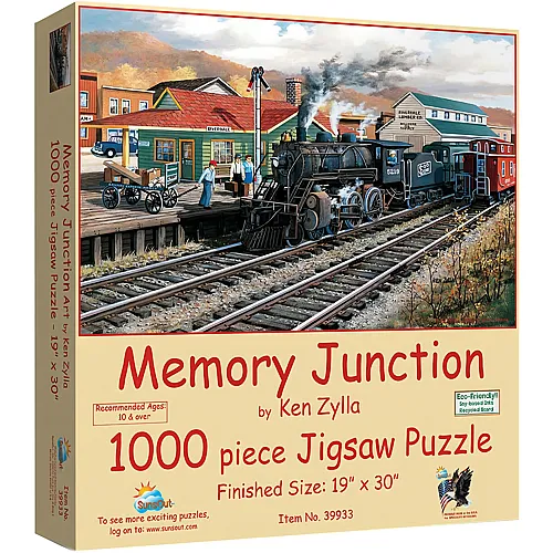 SunsOut Puzzle Ken Zylla Memory Junction - 1000 Teile