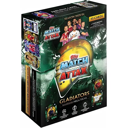Topps UCC Match Attax 2025/26 - Mega Tin Warriors