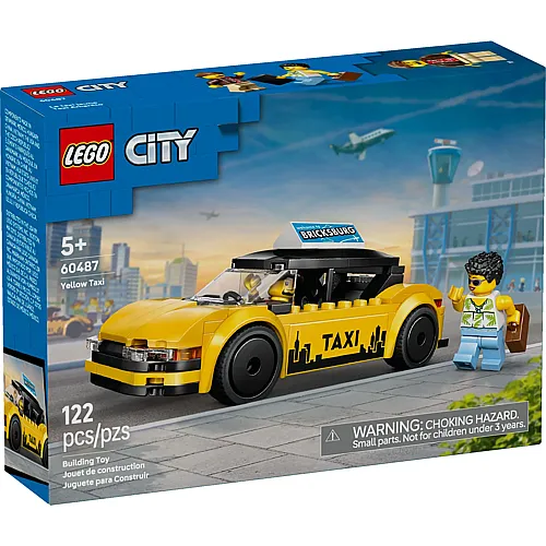 LEGO City Gelbes Taxi 60487