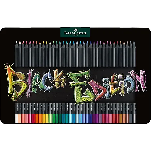Faber-Castell Farbstifte Black Edition (36Teile)