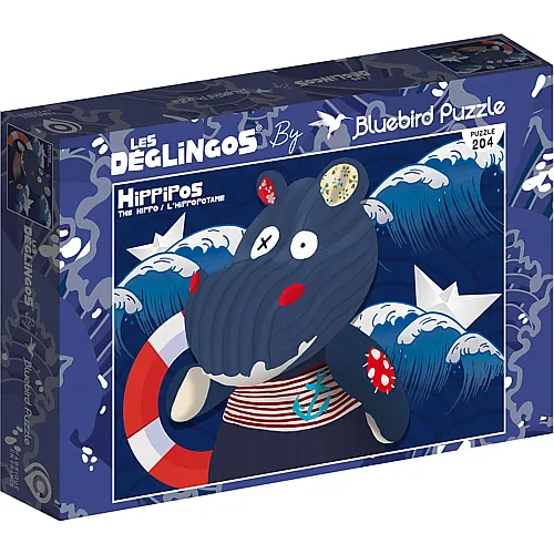 Bluebird Puzzle Les D�glingos - Hippipos - 204 Teile