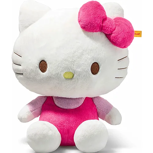 Hello Kitty mit rosa Outfit Weiss - 30 cm