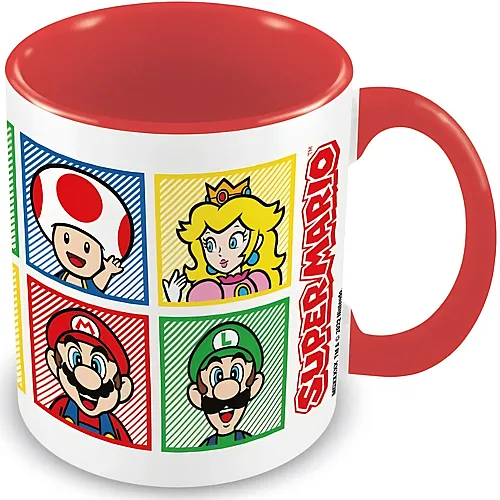 Tasse koloriert Rot 315ml