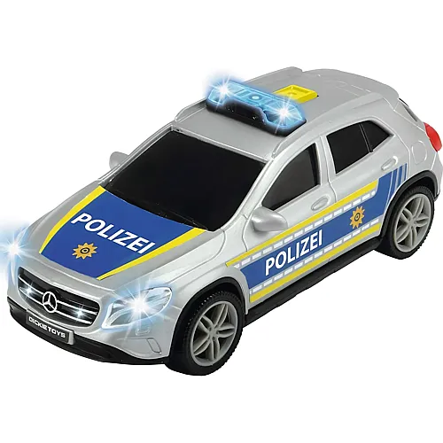Dickie Polizeieinheit Mercedes mit Licht & Sound