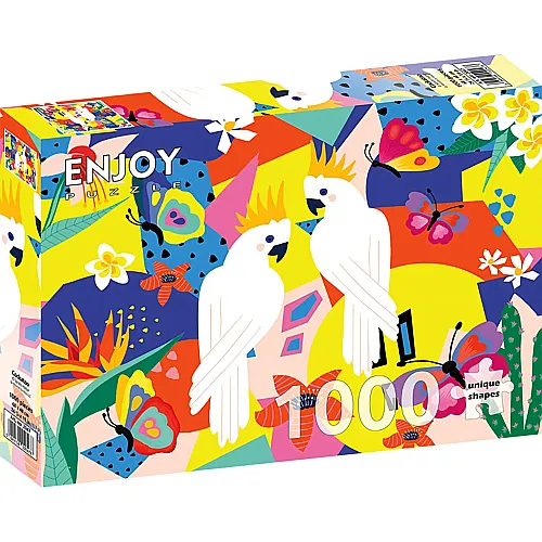 Enjoy Puzzle Cockatoo - 1000 Teile