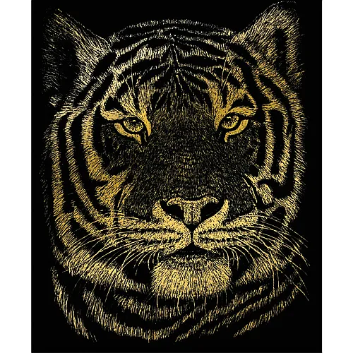 Royal & Langnickel R&l Gravures D'art Std OR Tigre DU Bengale 21.3x29.5cm