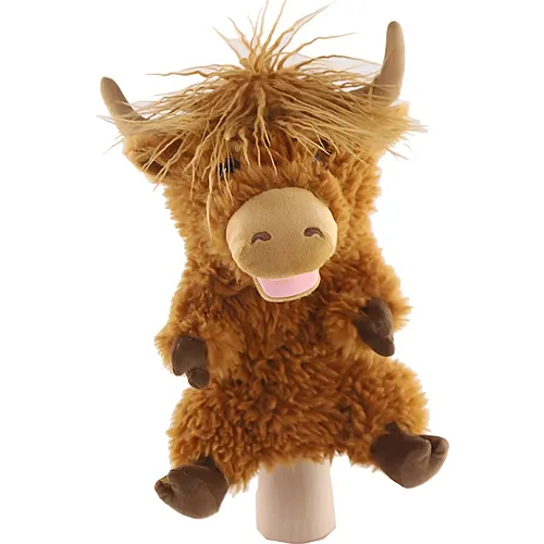 Sombo Handpuppe Hochlandkuh (25cm)
