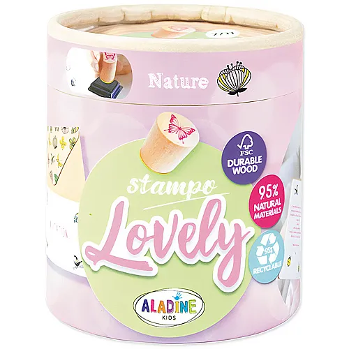 Aladine Stampo Lovely Natur (15Teile)