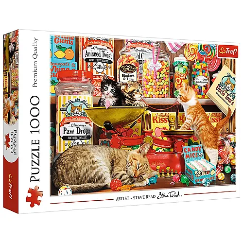 Trefl Puzzle Katzensssigkeiten (1000Teile)