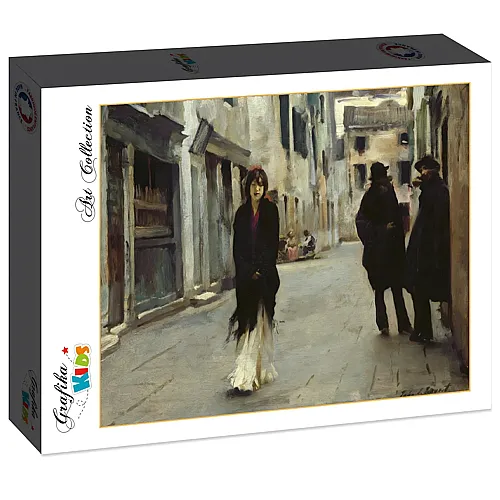 Grafika Puzzle Art Collection John Singer Sargent Grafika Kids Street in Venice, 1882 - 204 Teile