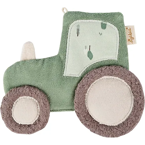 Knistertuch Traktor 15cm