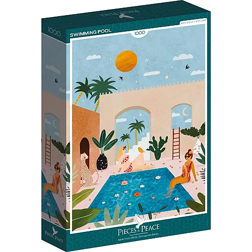 Pieces & Peace Swimming Pool - 1000 Teile