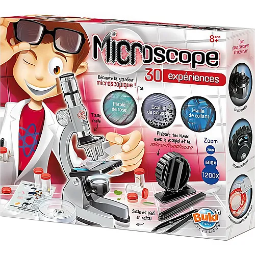 Mikroskop mit 30 Experimente