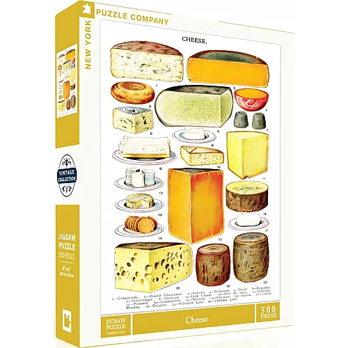 Vintage Images - Cheese 500Teile