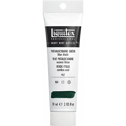 Liquitex Lqx Prof. Heavy Body Acrylfarbe 59ml Tube Phthalogr�n (blaut