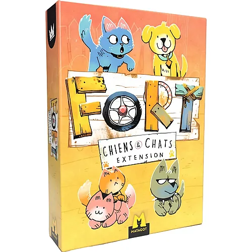 Leder Games Fort Ext. Chats ET Chiens (FR)