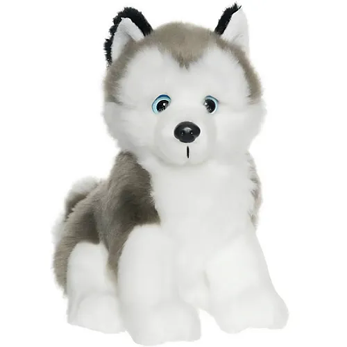 Teddykompaniet Husky sitzend - 20 cm