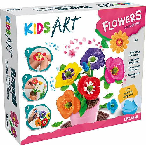 Lisciani Kids Art Blumenkreationen duftende Blumen selber
