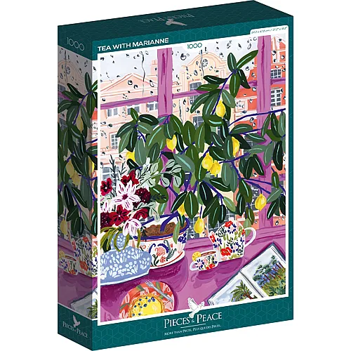 Pieces & Peace Puzzle Tee mit Marianne - 1000 Teile