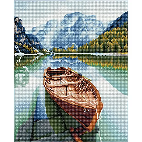 Diamond Dotz Boot im Fjord