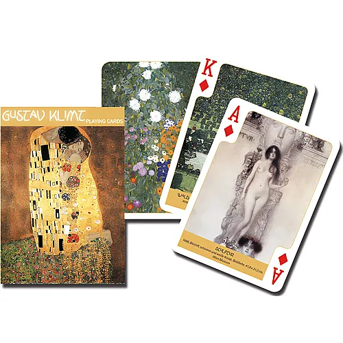 Piatnik Collectors Cards Poker, Gustav Klimt