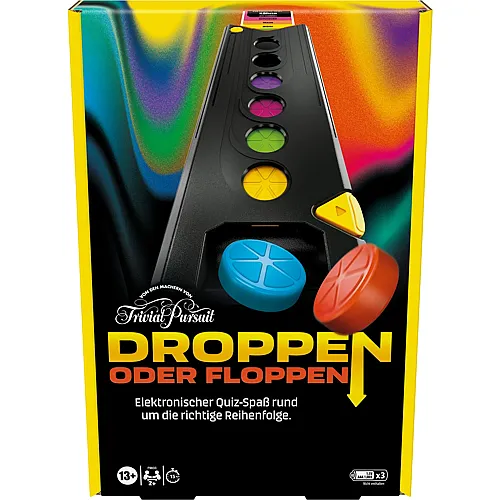 Hasbro Gaming Trivial Pursuit Droppen oder Floppen