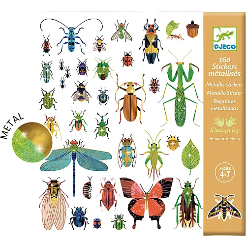 Djeco Sticker Insekten
