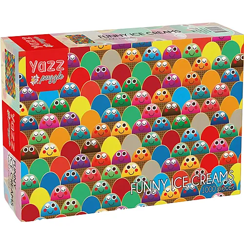 Yazz Puzzle Funny Ice Creams (1000Teile)